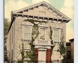 Masonic Hall Building Doylestown Pennsylvania PA UNP DB Postcard C18 - $2.63