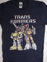 Transformers Cartoon Group Optimus Prime Bumble Bee T-Shirt - $19.75