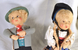 #2880 Pair of Baitz Austria Dolls 8 1/2” tall - £19.98 GBP