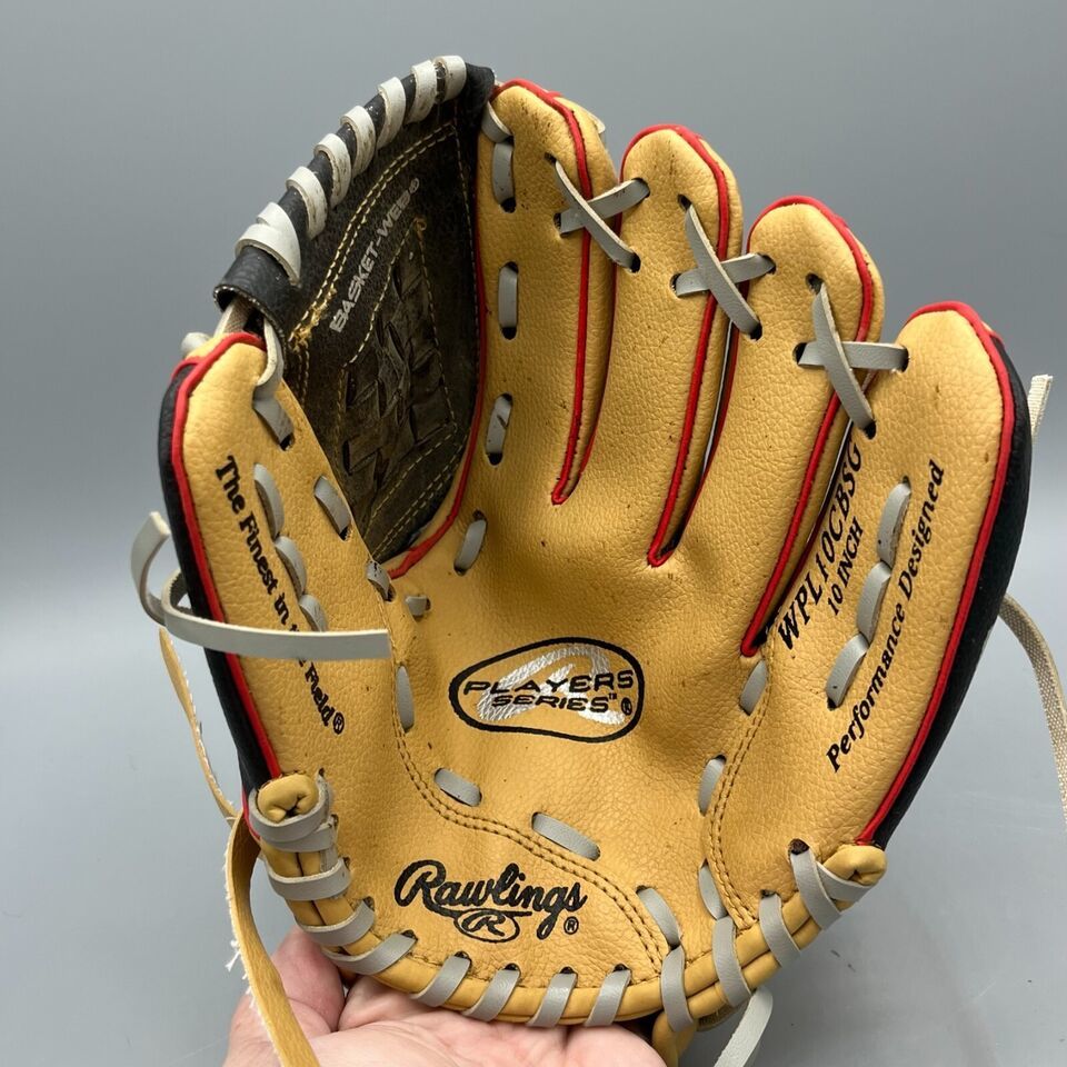 Primary image for Rawlings WPL10CBSG Basket Web Right Hand Thrower Glove Players Series 10" Youth