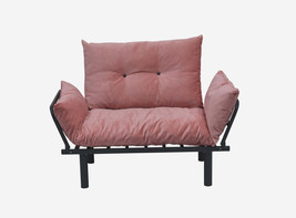 Sona Futon Love Seat: Stylish Sofa Bed for Small Spaces - $4,007.40 MXN