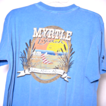 Crazy Shirts Hawaii Blue Dyed Myrtle Beach SC  Size Medium - £9.18 GBP