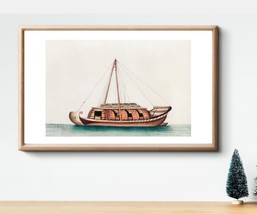 Chinese Freight Junk Wall Art Print 19 x 13 in - £22.27 GBP