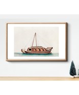 Chinese Freight Junk Wall Art Print 19 x 13 in - £22.31 GBP