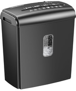 8-Sheet Micro Cut Paper Shredder P-4 High Security For Home Office Use With - €52,69 EUR