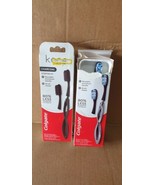 2x Keep Charcoal &amp; Whitening Toothbrushes  Aluminum Metal Handle 2 Soft ... - $16.72 CAD