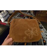 Aeropostale Brown Shoulder Bag Butterfly Purse - $48.30 CAD