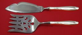 Willow by Gorham Sterling Silver Fish Serving Set 2 Piece Custom Made HHWS - $147.51