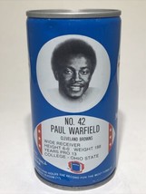 1977 Paul Warfield Cleveland Browns RC Royal Crown Cola Can NFL Football Series - $12.95