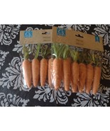 12 Orange Easter Carrots For Holiday Crafting Hobby Home Decor Made With... - £5.70 GBP