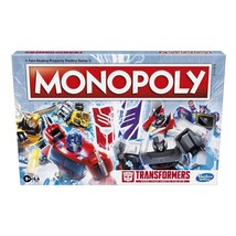 Monopoly: Transformers Edition Board Game for 2-6 Players Kids Ages 8 and Up, In - £24.96 GBP