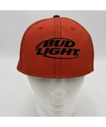 Vintage Bud Light Orange Brimless Hat Snap back Capstone - $24.75