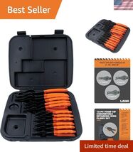12-Piece Fixed Tip Combination Internal/External Snap Ring Pliers Set - $175.49