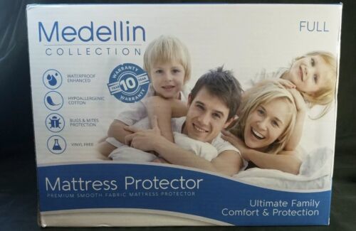 Medellin Collection Premium Hypoallergenic Waterproof Mattress Protector... - $12.99