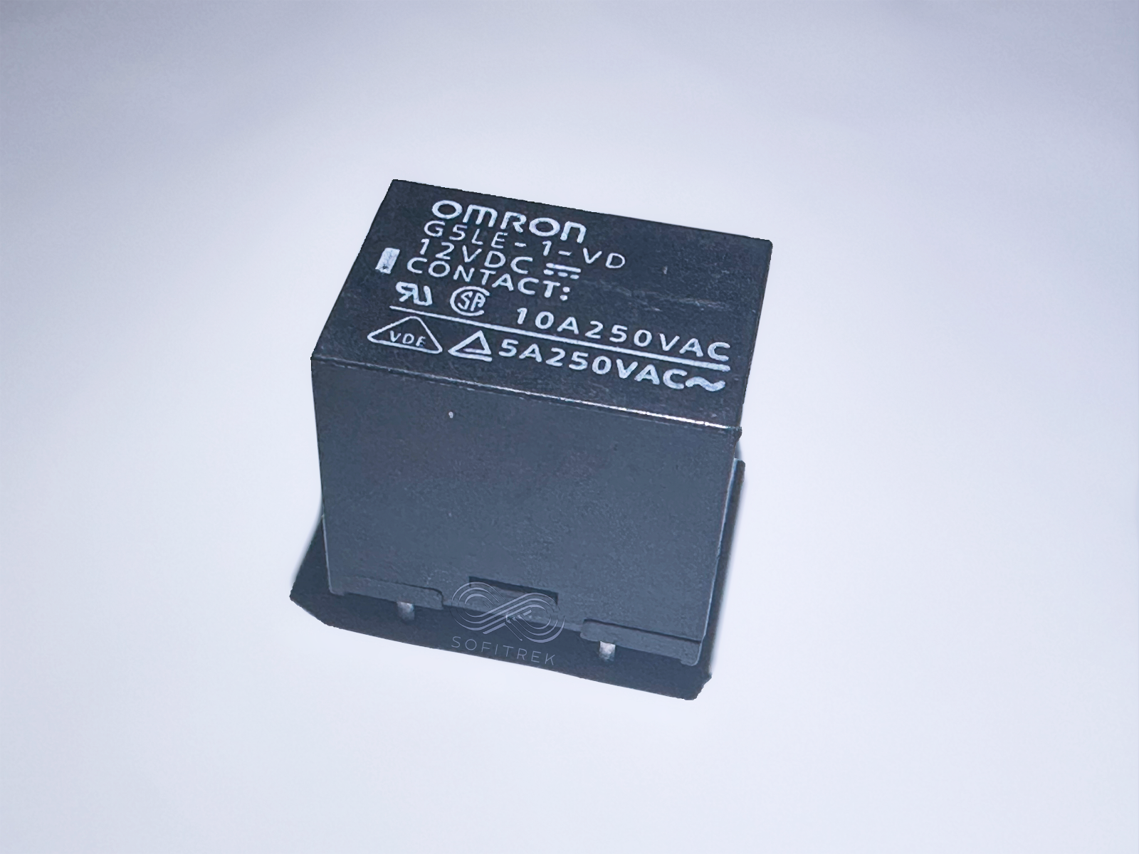 G5LE-1-VD 12VDC OMRON 12VDC PCB Relay 10A SPDT 5-Pin - $1.50