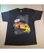 Jeff Gordon #24 DuPont NASCAR Winner’s Circle Graphic Tee Shirt XL Black - $49.28 CAD