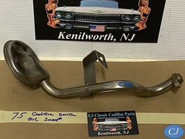 OEM 75 Cadillac Deville 472/500 ENGINE OIL PUMP SUMP PICKUP TUBE SCREEN - $98.99
