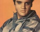 Elvis Presley Vintage Magazine Pinup Elvis In Button Up - $3.95