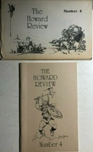 THE HOWARD REVIEW #4 vintage 40-page Robert E Howard fanzine 1975 Frank Frazetta - £19.77 GBP