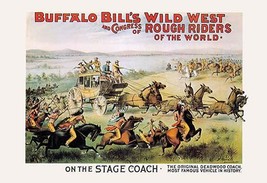 Buffalo Bill: On the Stagecoach 20 x 30 Poster - £20.76 GBP