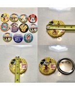 Toontown Mickey Mouse and Etc Round Big Pins - £27.87 GBP