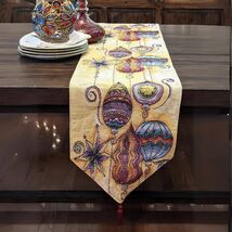 Bohemian Ornaments Colorful Holiday Lanterns Tapestry Dining Table Runner - €47,62 EUR+