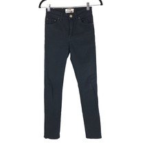 Acne Studios Womens Jeans Needle Black Skinny Stretch 24x32 - $33.72