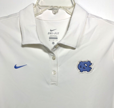 Nike Dri Fit Polo Shirt UNC Tar Heels Womens Sz XL Carolina Collegiate Licensed - £28.98 GBP