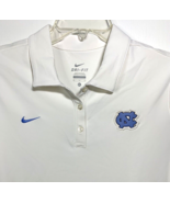 Nike Dri Fit Polo Shirt UNC Tar Heels Womens Sz XL Carolina Collegiate L... - £29.39 GBP