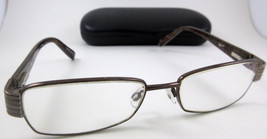 Tura Model 260 Mod.206 Brown Bronze Metal Rectangular Eyeglass Frames - £23.18 GBP