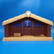Fisher Price Little People Nativity Manger Stable Only 77620 Creche Chri... - £7.17 GBP