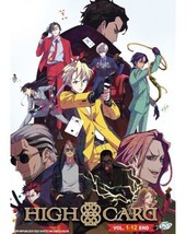 High Card Vol.1-12 End English Subtitle Dvd Anime Ship From Usa - £15.22 GBP