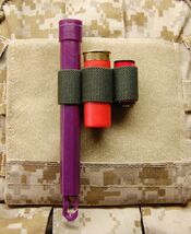 3-Cell Chemlight Shotgun Shell CR123 Battery Holder OD Multicam Cyalume - $13.50