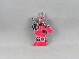 Deadpool Pendant - Thinking Deadpool Bust - Stamped Pendant - $15.00