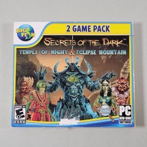 Big Fish PC Game Pack Secrets Of The Dark Temple Of Night &amp; Eclipse Moun... - £6.33 GBP