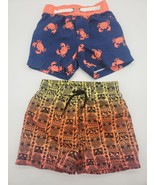 Carters &amp; Koala Baby Infant Boys Swim Trunks 6 Months Crab Tiki Print Swim - £12.46 GBP