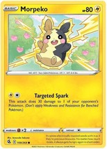 Morpeko Common 109/264 Fusion Strike Pokemon Card - $5.00