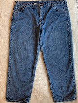 MINT! Men’s Carhartt Denim Jeans Relaxed Fit Blue Work 48x30 B17 STW - £16.95 GBP