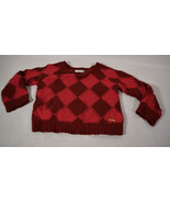Little Marc Jacobs Girls Diamond Knit Sweater Pink 4 102 - £27.76 GBP