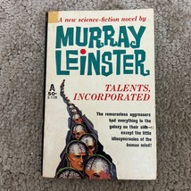 Talents Incorporated Science Fiction Paperback Book by Murray Leinster 1962 - £9.58 GBP