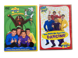 The Wiggles 2 DVD Lot Yummy Yummy  &amp; You Make Me Feel Like Dancing - £9.60 GBP