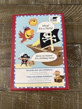 American Greetings Birthday Invitation Pack Of 12 With Sticker Sheets - $11.76