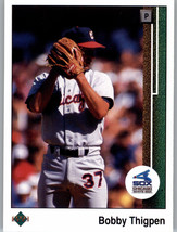 1989 Upper Deck 647 Bobby Thigpen  Chicago White Sox - £0.77 GBP