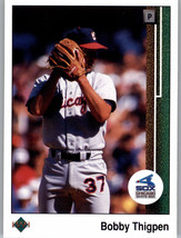 1989 Upper Deck 647 Bobby Thigpen  Chicago White Sox - £0.74 GBP