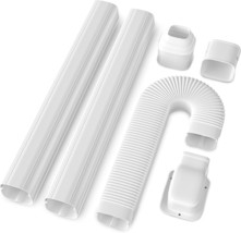 3&quot; 9Ft Mini Split Line Set Cover Kit Upgrade Heat resistant Paintable Decorative - £60.76 GBP