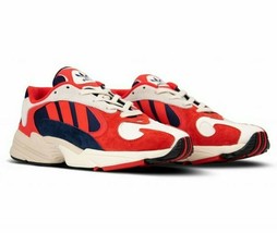 Adidas Originals Yung 1 Goku Chalk White Red Navy Mens Sneakers B37615 - £52.23 GBP