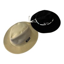 VTG Panama Jack Hat Pair – Mesh Safari &amp; Bucket Style – Medium Outdoor S... - $30.00