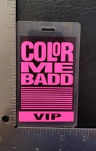 Color Me Badd - Vintage Original Concert Tour Laminate Backstage Pass - £15.72 GBP