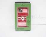 NIB Kate Spade KC645 iPhone 14 Case Cover Stability Ring Sailing Stripe ... - $34.95