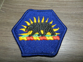 California US Army National Guard Full Color Embroidered Patch (Set of 2) - £2.35 GBP